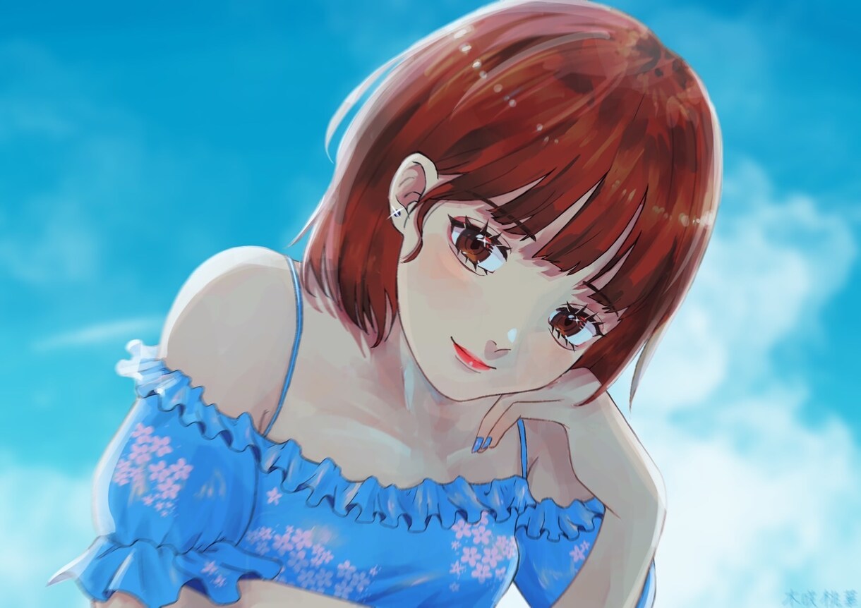 あなたのSNSアイコン・歌ってみたサムネ等描きます 上半身4000円〜ご依頼お待ちしております★ イメージ1