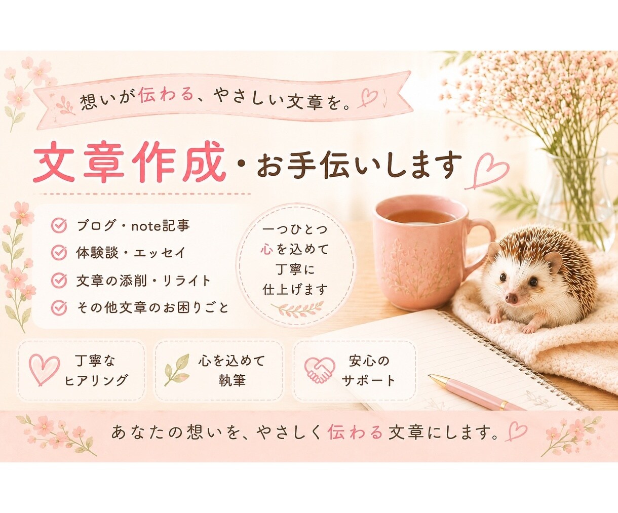 30分チャット｜優しくあなたのお話をお聞きします 愚痴・雑談・介護・子育て・ペットのご相談まで幅広く対応します イメージ2