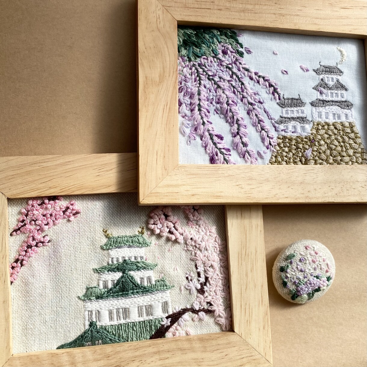 イラストを描いて記念日を刺繍します 人と同じじゃつまらない！オーダー刺繍.*･ﾟ イメージ1