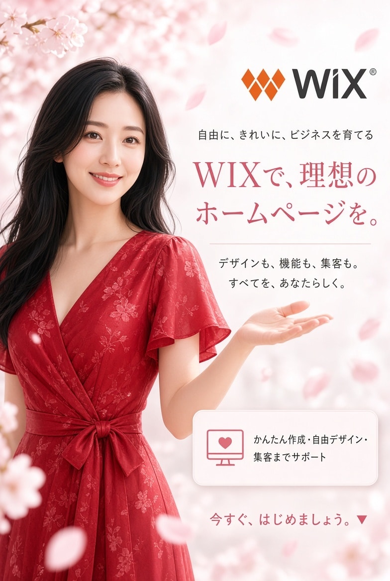 Wixで自分で更新できるHPを制作します 公開後は自分で更新|スマホ対応・SEO設定・マニュアル付き イメージ2