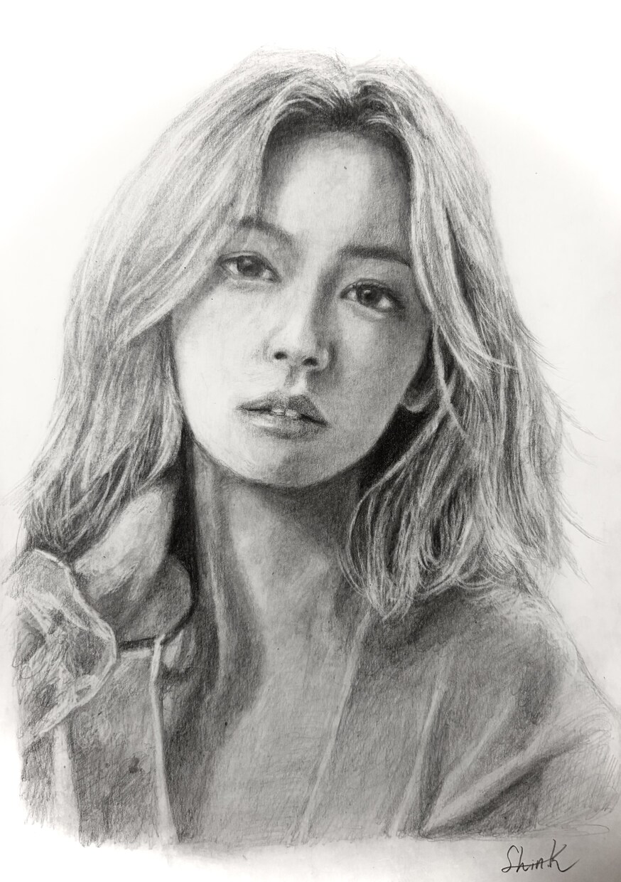 リアル鉛筆画　写真から心に残るものを制作します 思い出に残る一枚を残しませんか。 イメージ5