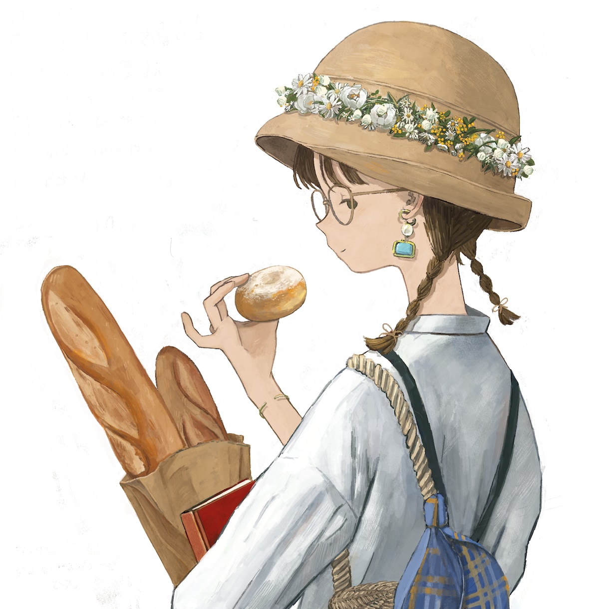 絵本のようなタッチのイラストを描きます かわいらしくて素朴なイラストをお求めの方へ。 イメージ3