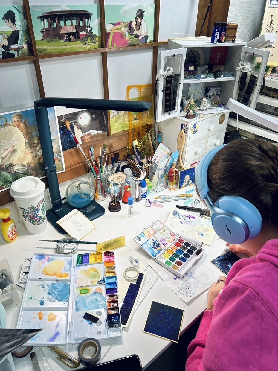 話しながら絵を描くと英語がもっと楽しくなります ネイティブから自然な英語を学びます⭐︎わかりやすい英語です！ イメージ3