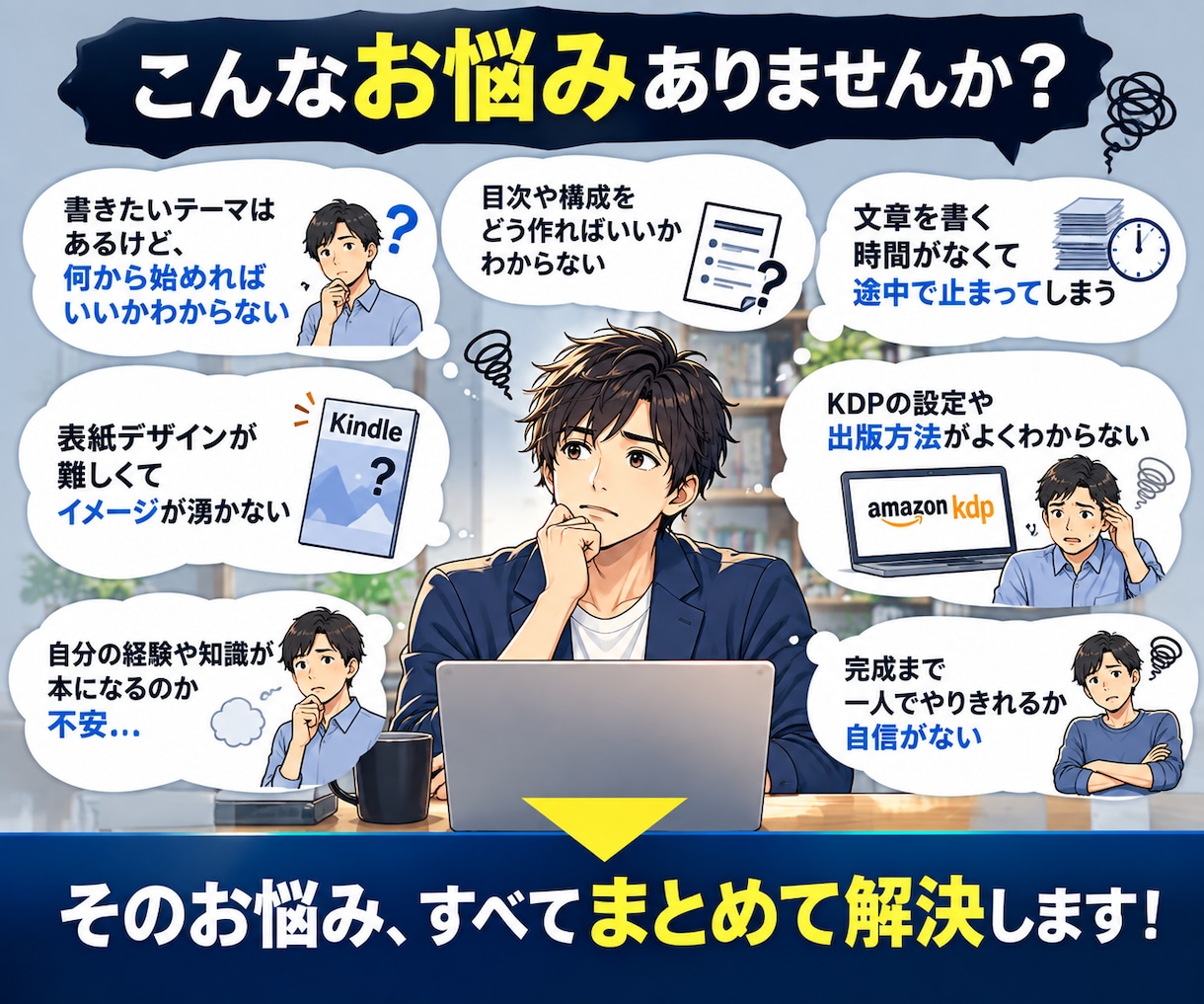 あなたの経験・知識をKindle本1冊に仕上げます 企画から出版準備まで、Kindle出版をまるごとサポート イメージ2