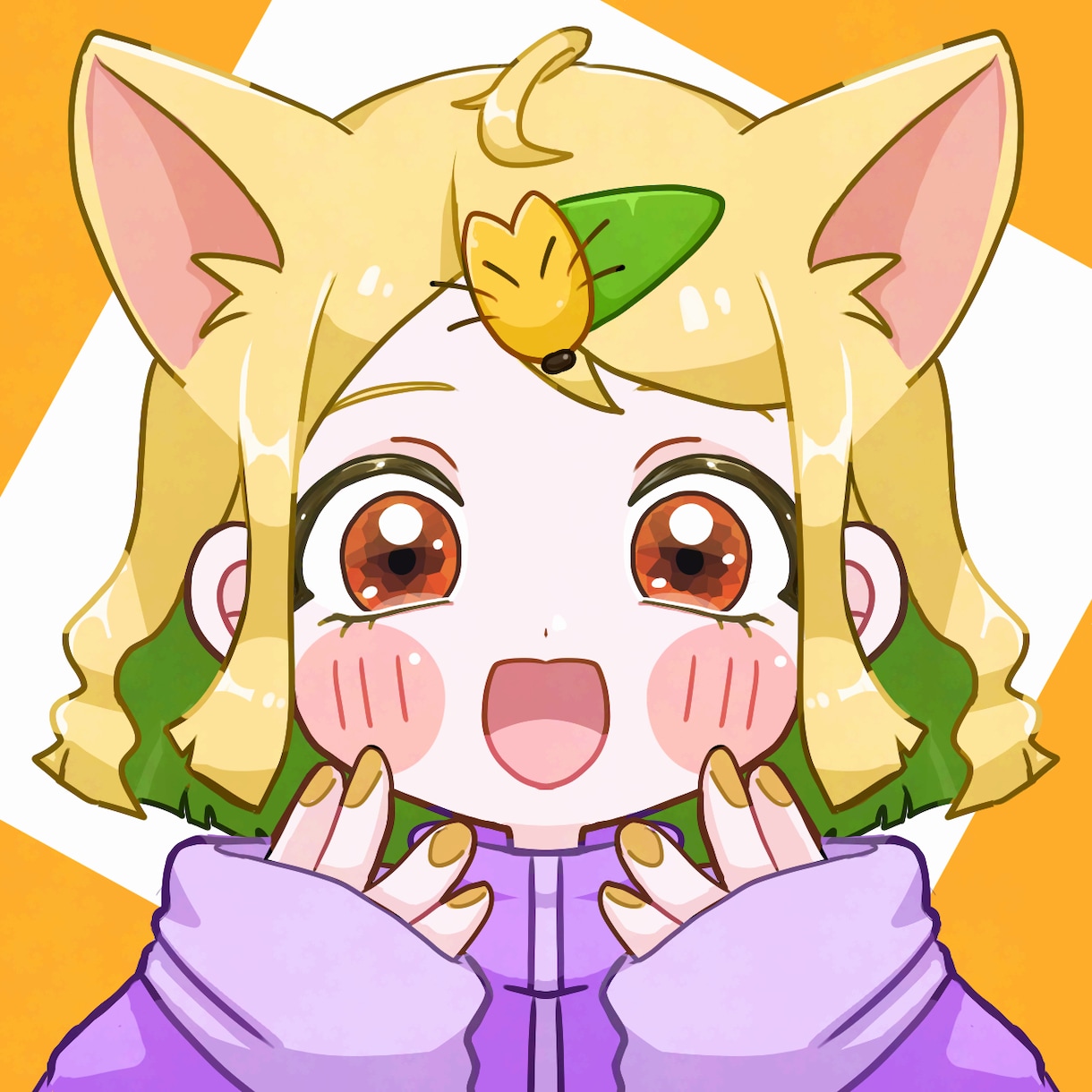 アイコン・ヘッダー・スタンプ等イラストお描きします かわいい系のイラスト描きます！女の子が得意ですが男の子も◎ イメージ1