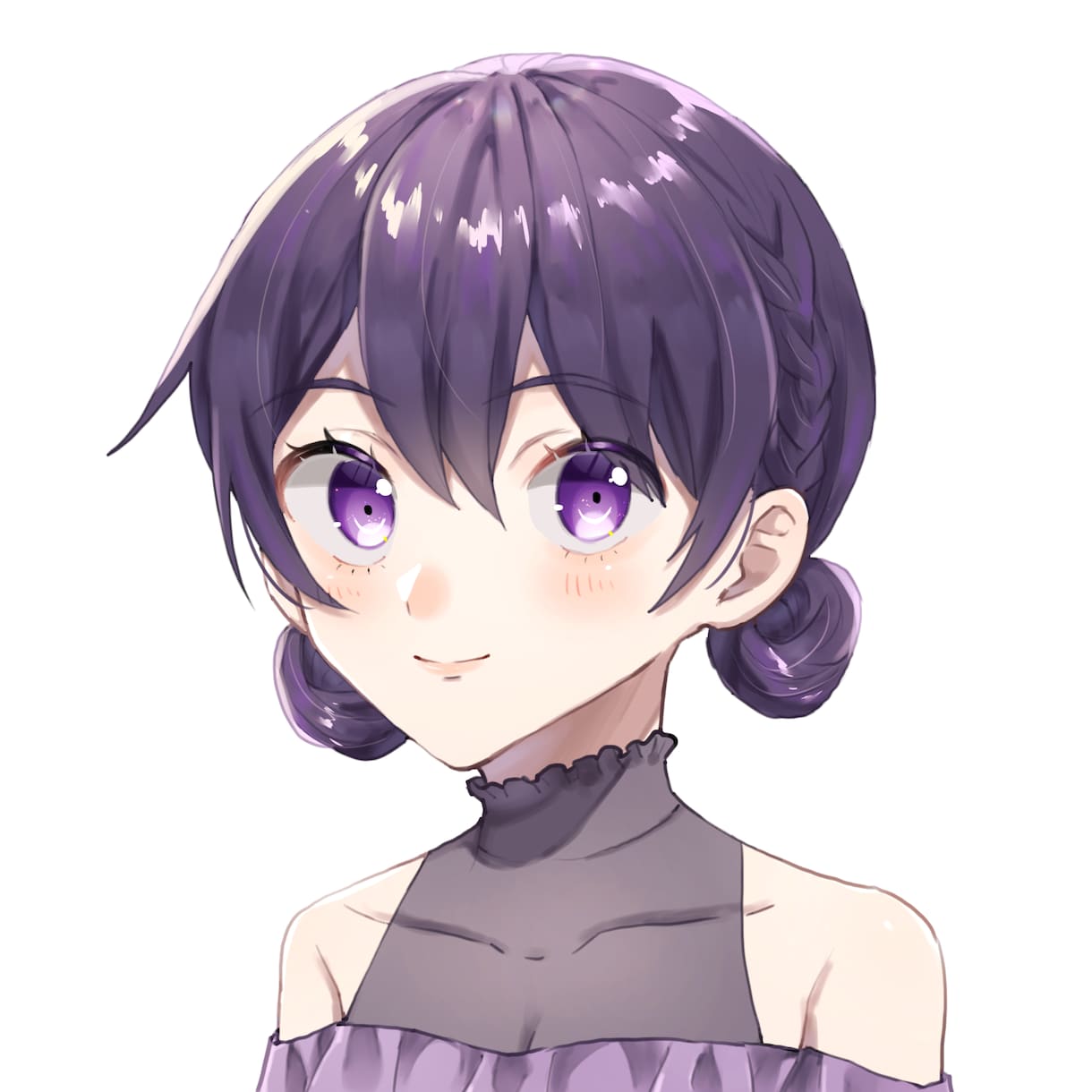 SNS用のアイコンお描き致します 女の子、男の子のイラストお描きします！最短翌日可！ イメージ2