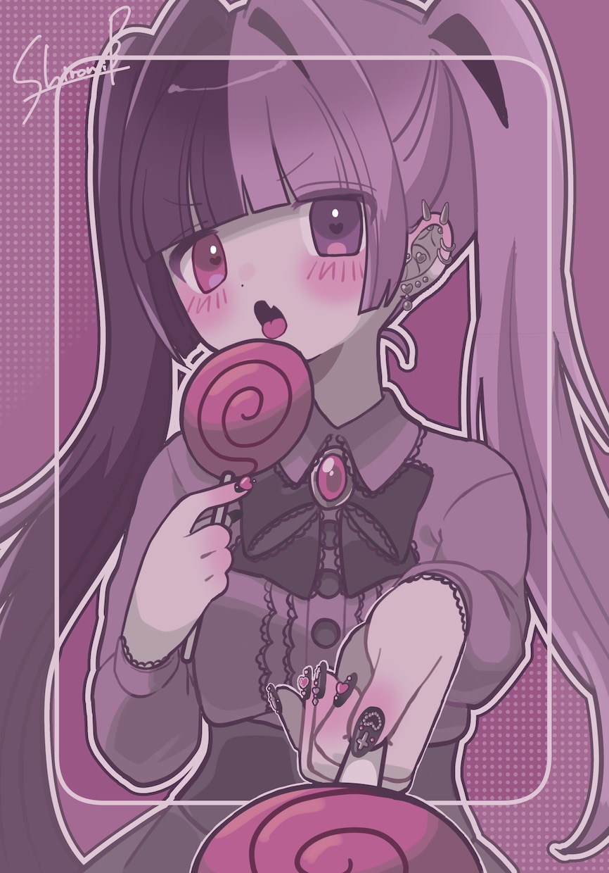 ポップでかわいいイラストをお届けします オリジナルキャラクターやVTuberのイラストが欲しい方に！ イメージ8