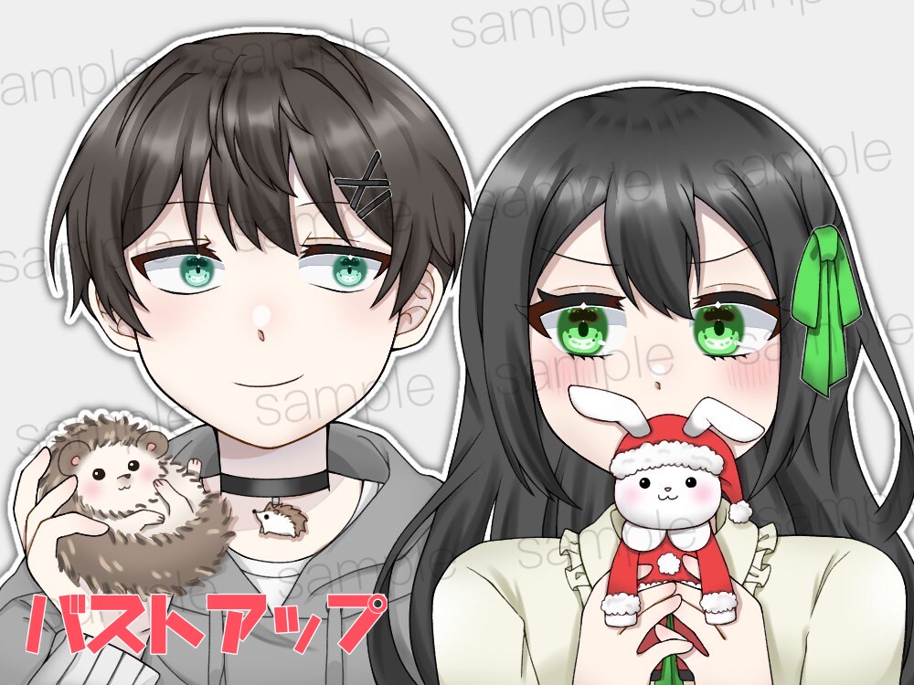 あなただけのイラストを低コストでお描きします アニメ調のイラストです(値下げ可能) イメージ2