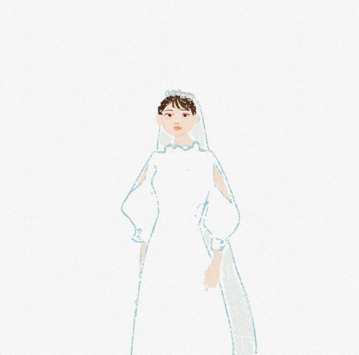 SNSのアイコン作成します シンプルなクレヨン画で暖かい風合いの似顔絵 イメージ4