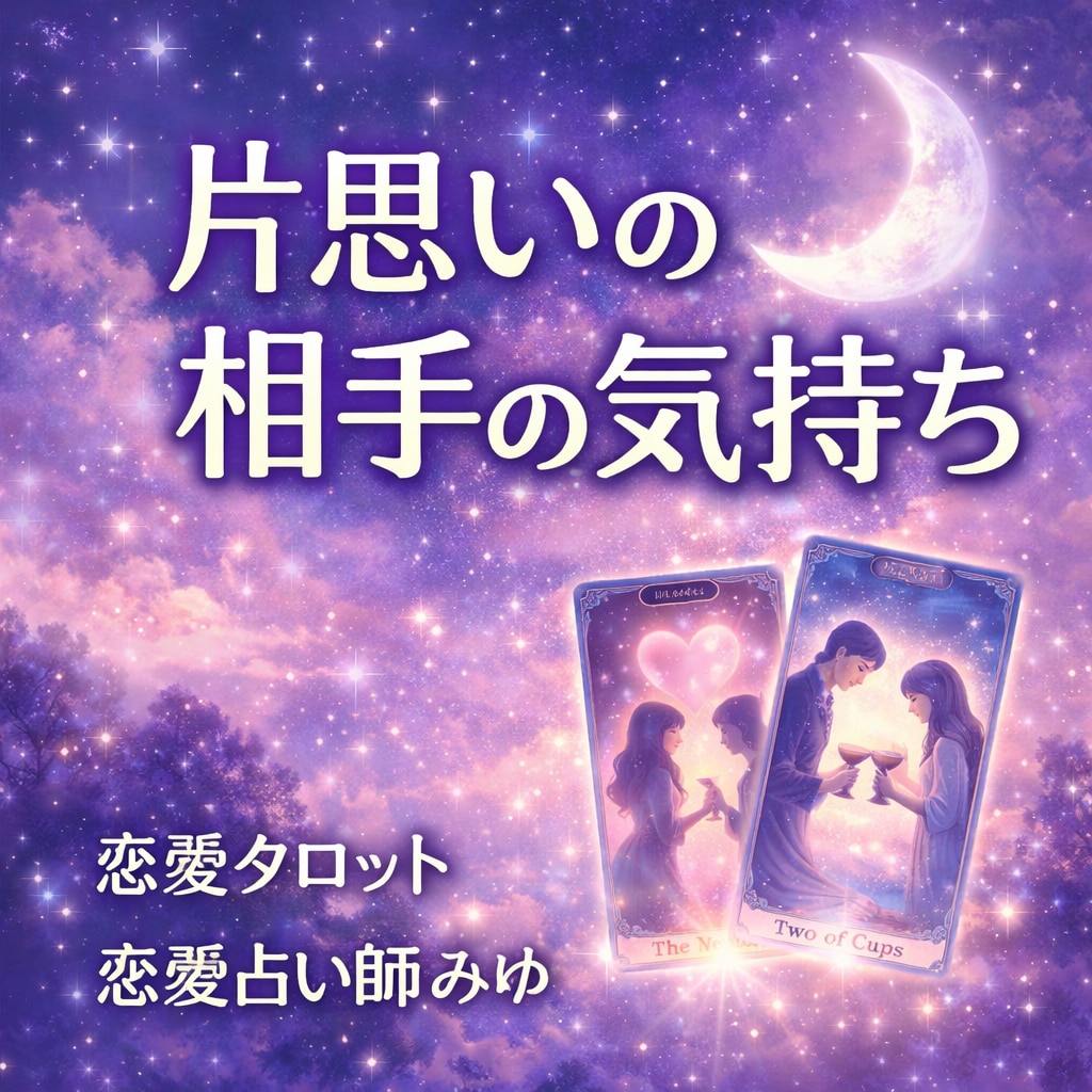 片思いの相手の気持ちと今後の展開を詳しく占います あの人はあなたをどう思っているのか、今の本音を占います イメージ1