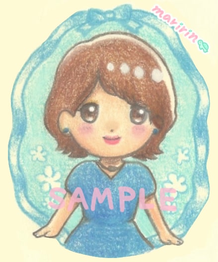 ほんわかやさしい雰囲気の似顔絵を描きます 【SNS向け】なんとなく似てる！あなたの似顔絵描きます♪ イメージ5