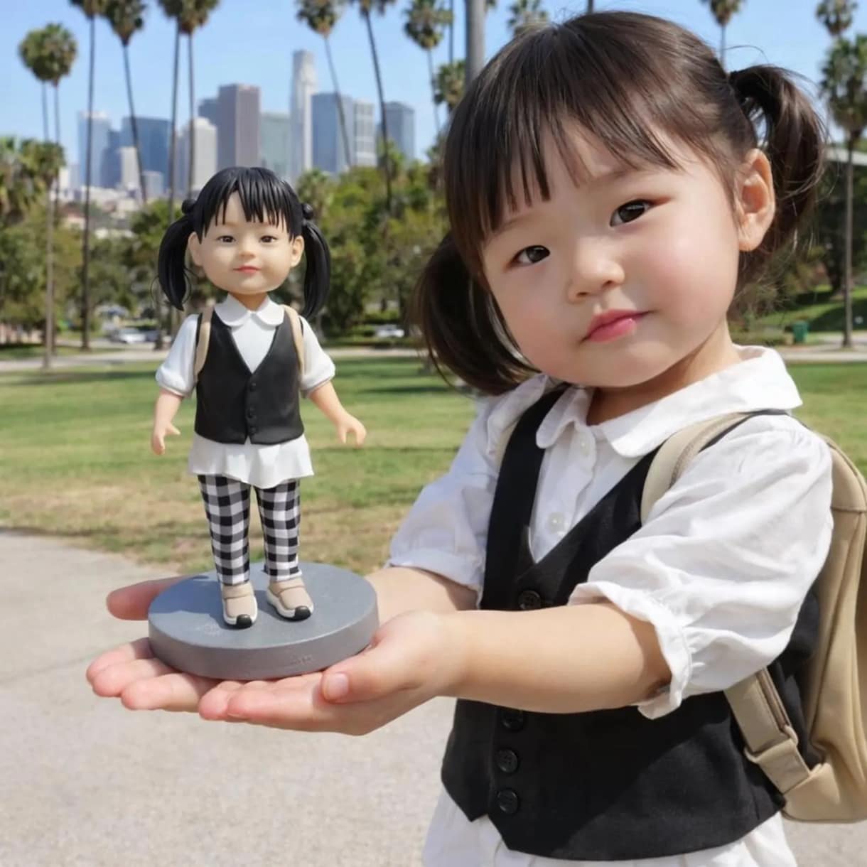 写真から作るオーダーメイド子供フィギュアます キッズの成長記念にのギフト｜赤ちゃん似顔人形｜出産祝い イメージ5