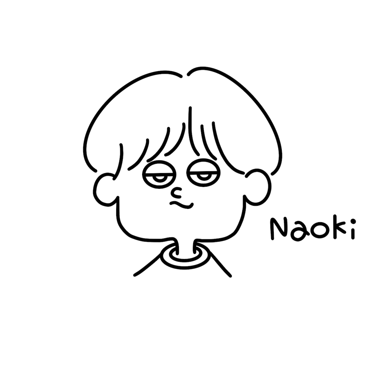 シンプルでポップな似顔絵イラストを描きます SNSアイコンや、チームオーダー、ギフトにも！ イメージ1