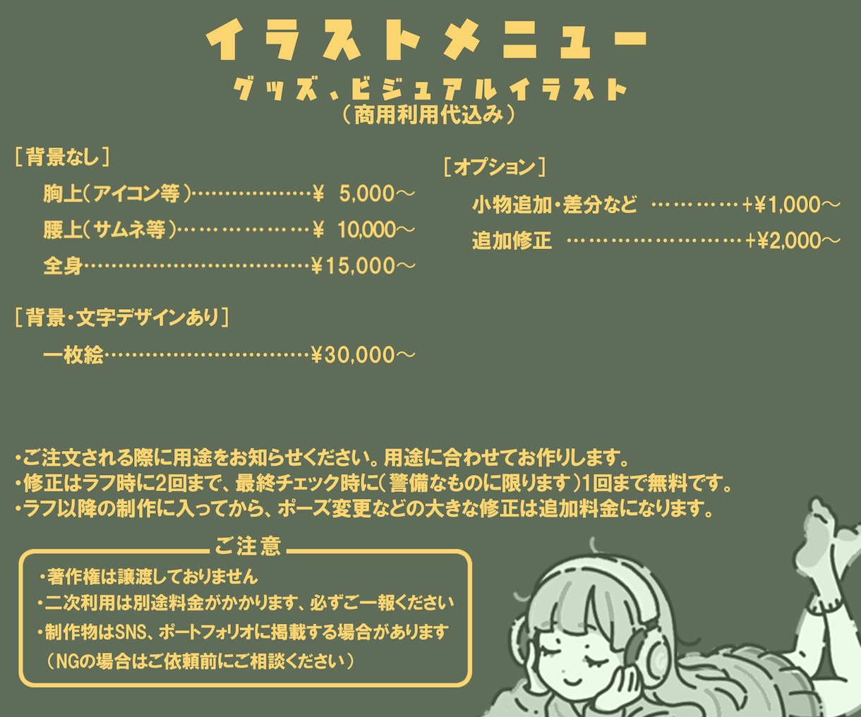商用可！グッズや配信に映えるイラストを制作します あなたのキャラをグッズ映えするお洒落レトロイラストにします イメージ4