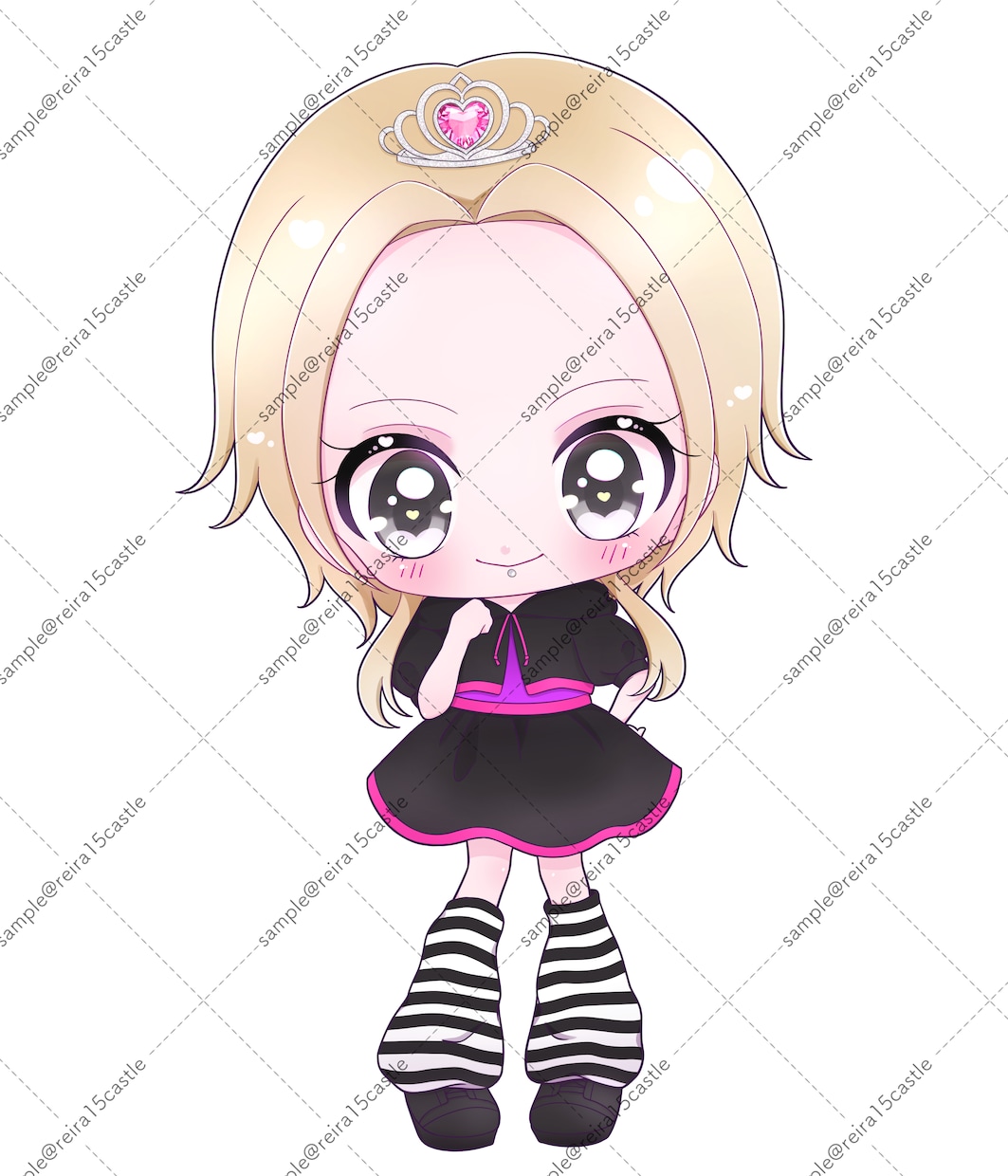 ゆめかわ♡ミニキャライラスト制作します 使いやすい可愛いファンシーなSDキャライラストを制作します！ イメージ6