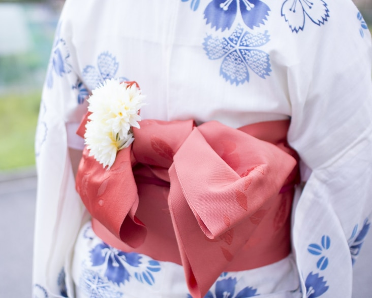 浴衣が着たい女性限定！浴衣が着れるようになります 着付け講師も一緒に着ます。ビデオチャットだからわかりやすい！ イメージ1
