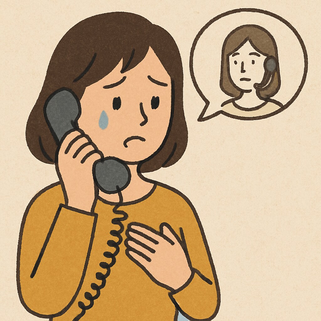 感情がわからない時の電話相談致します “理由なきしんどさ”に光をそっと イメージ1