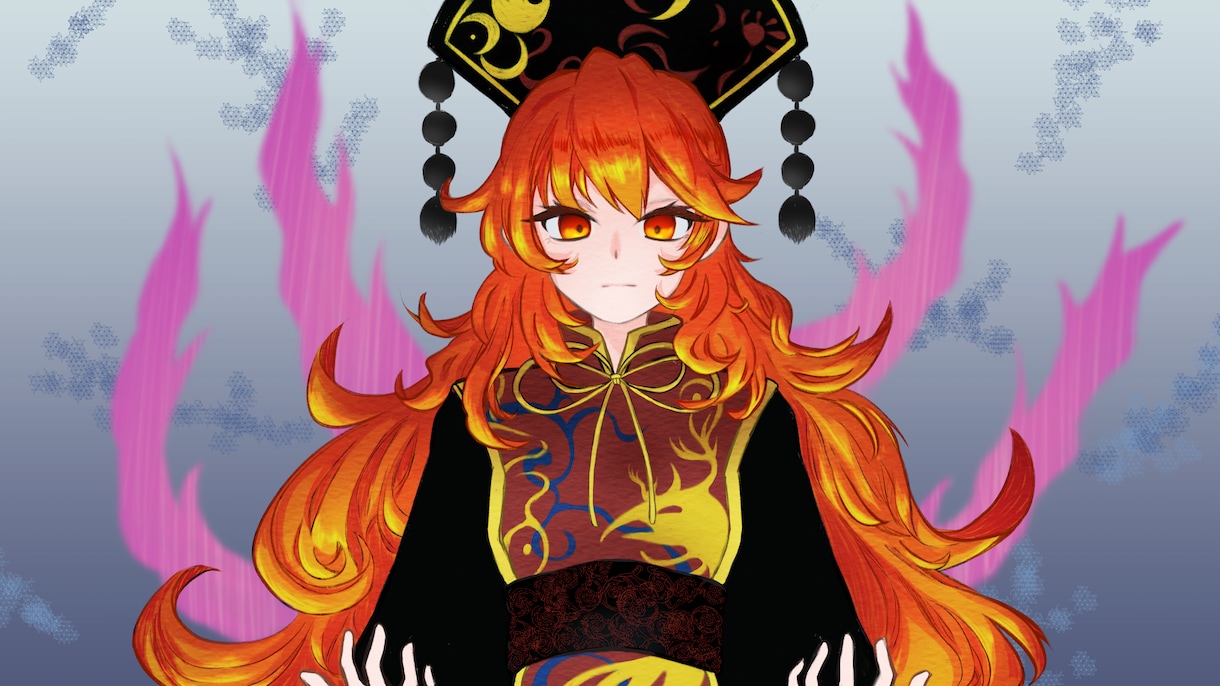 歌ってみた用イラストを描きます 絵柄寄せ対応可能!あなたの個性と楽曲イメージを融合させます イメージ2