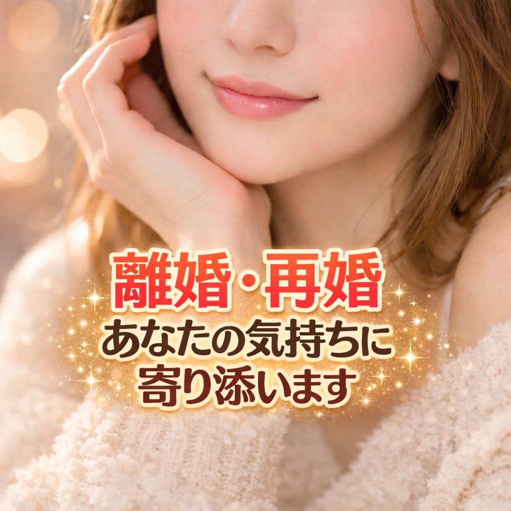 離婚経験者があなたの気持ち優しく聞きます 離婚・再婚の不安や迷い、夫婦関係なんでも聞きます イメージ1