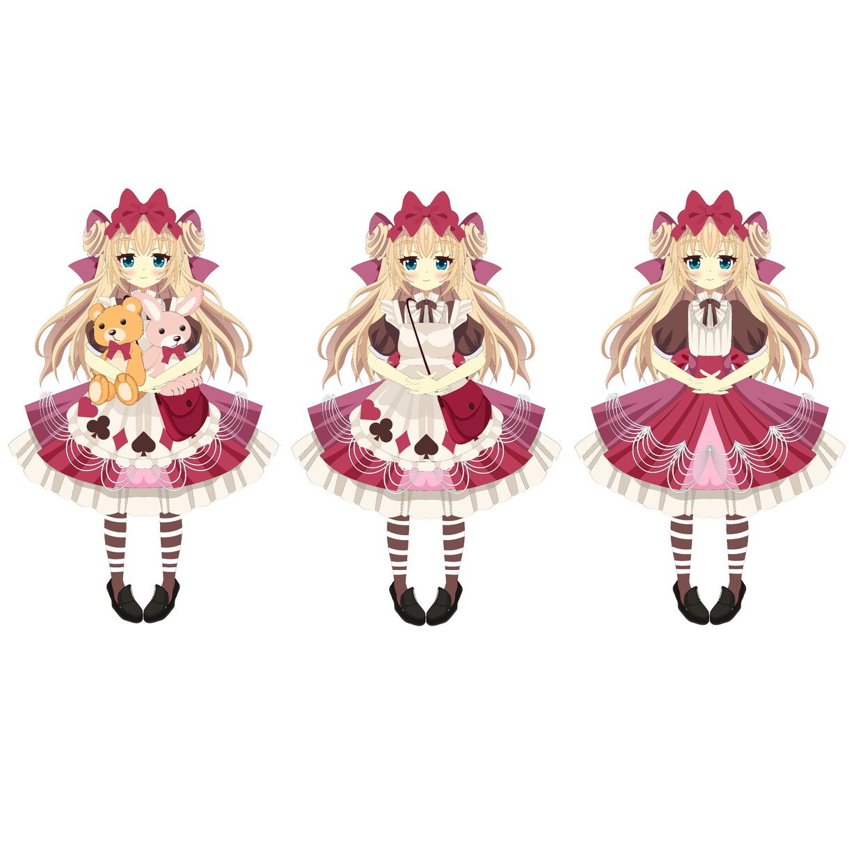 パーツ分けキャラ全身PSD＆パーツ分け背景描きます パーツ分けキャラ全身PSD＆パーツ分け背景おまけ イメージ3
