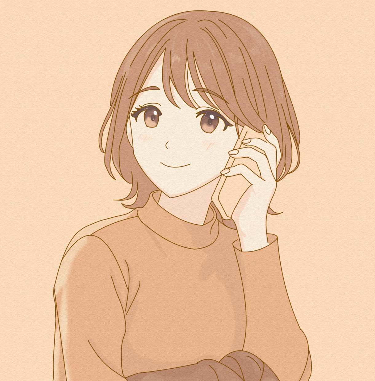 女性向けのふんわり優しいアイコンイラスト作成します 商用利用可！SNS/ブログ/オフィスソフトのアイコンに イメージ4