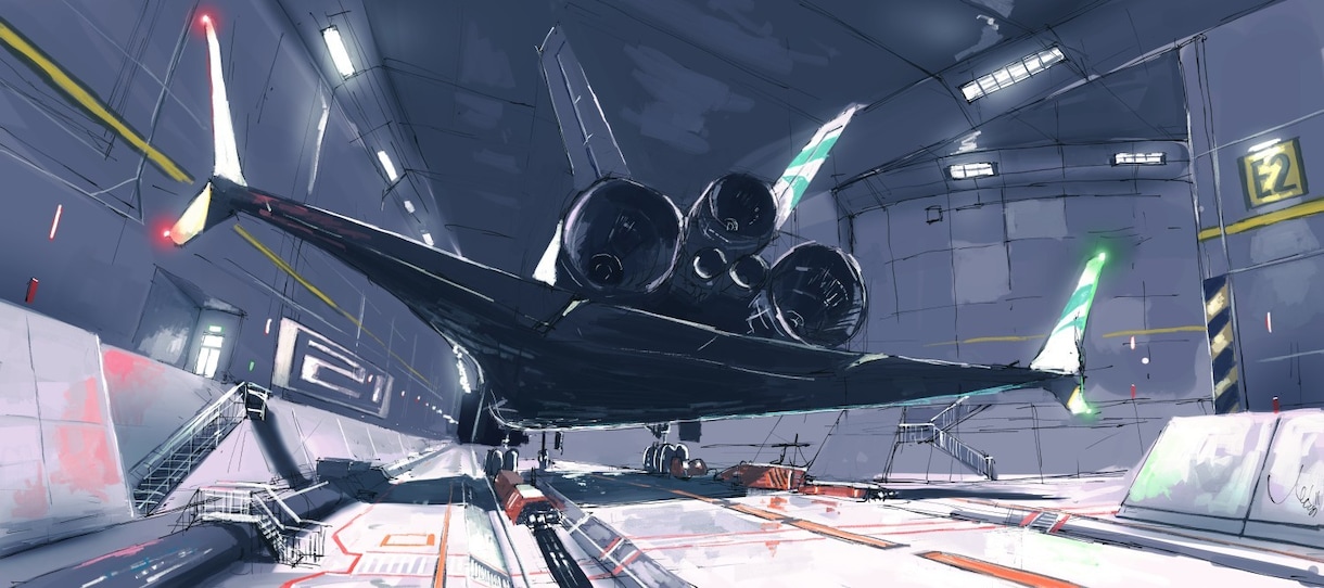 挿絵/表紙絵その他イラスト描きます メカ/キャラクター/背景【難しいアングルでも大丈夫です】 イメージ6