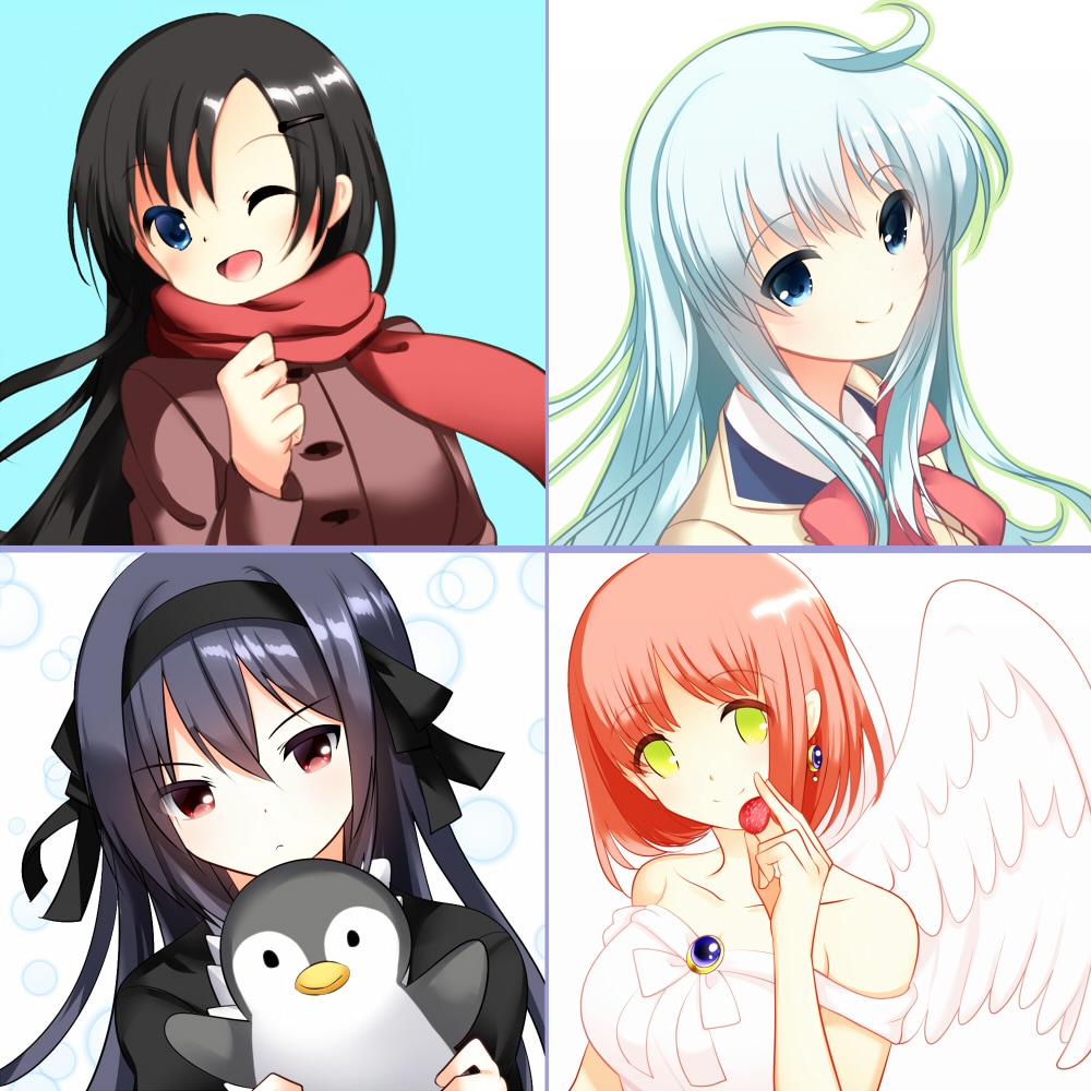 安い＆綺麗／ギャルゲ塗りでかわいいアイコン描きます 【最短で即日納品】SNS等、用途に適したカラーアイコンを！ イメージ2