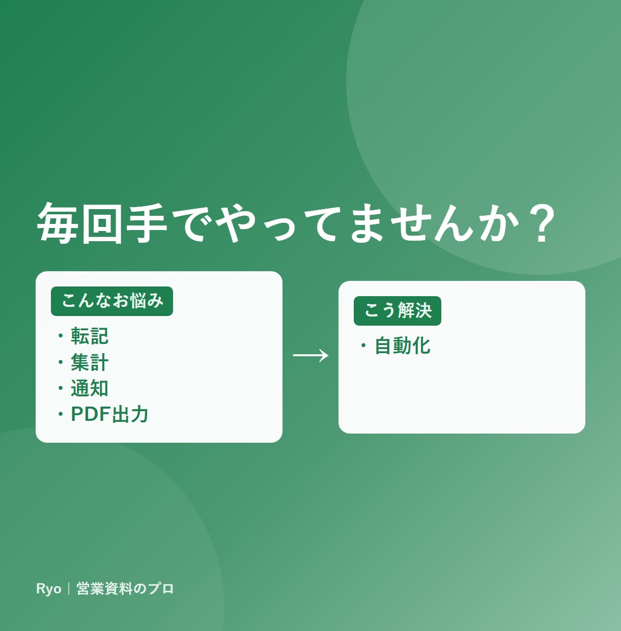 Excel・スプシの繰り返し作業を自動化します GAS/VBAで丸投げOK。手順書と動作動画つき イメージ2