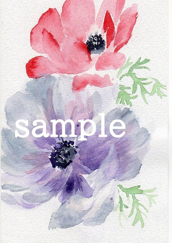 水彩画のミニイラストを描きます ハガキサイズで気軽に飾って頂けるミニ水彩画です。 イメージ2