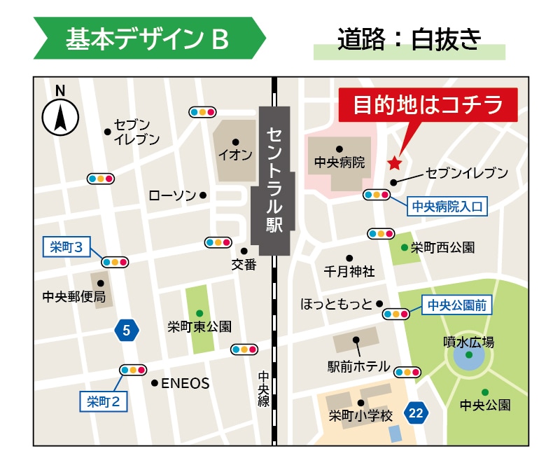 地図・案内図を分かりやすく作成します 何度も修正OK！商用利用OK！幅広い用途に対応 イメージ2