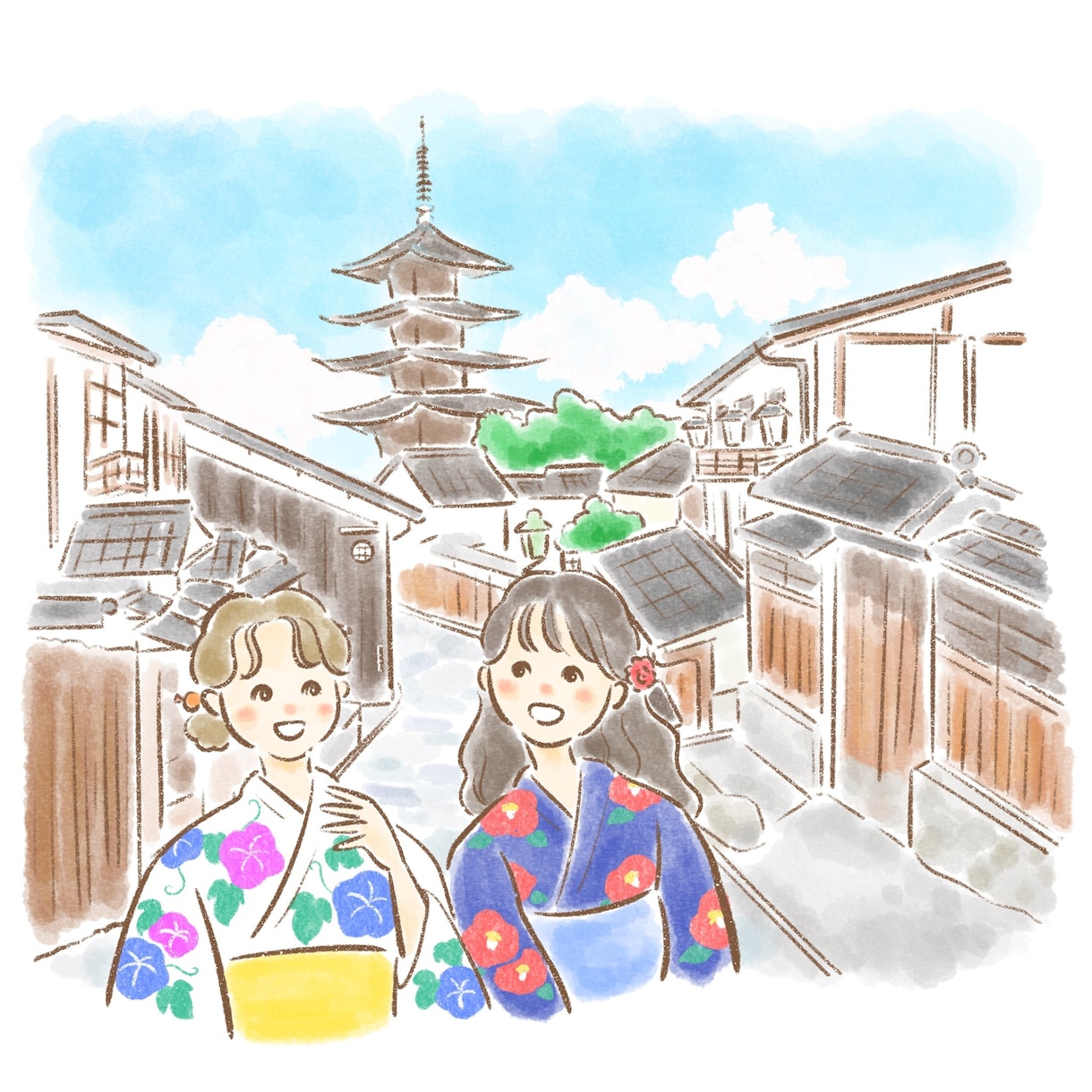 ほんわか可愛い☻カットイラストお描きします Webや書籍など挿絵にもピッタリ イメージ9