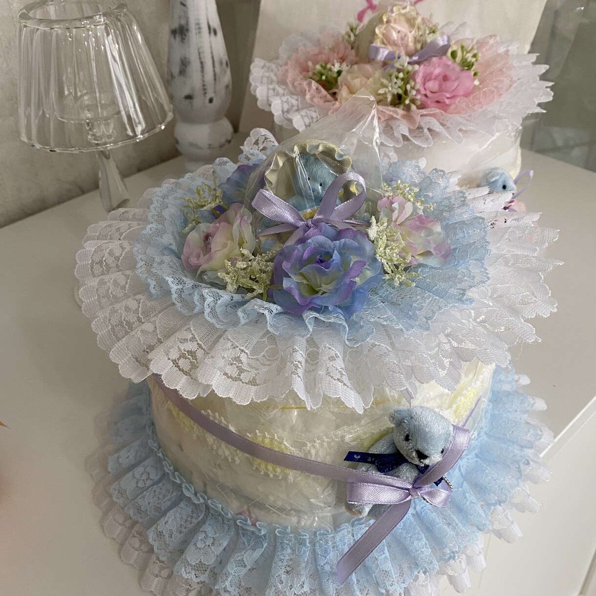 祝福の幸せ溢れるダイパーケーキ制作します 想いを重ねた、特別な忘れられないギフト イメージ2