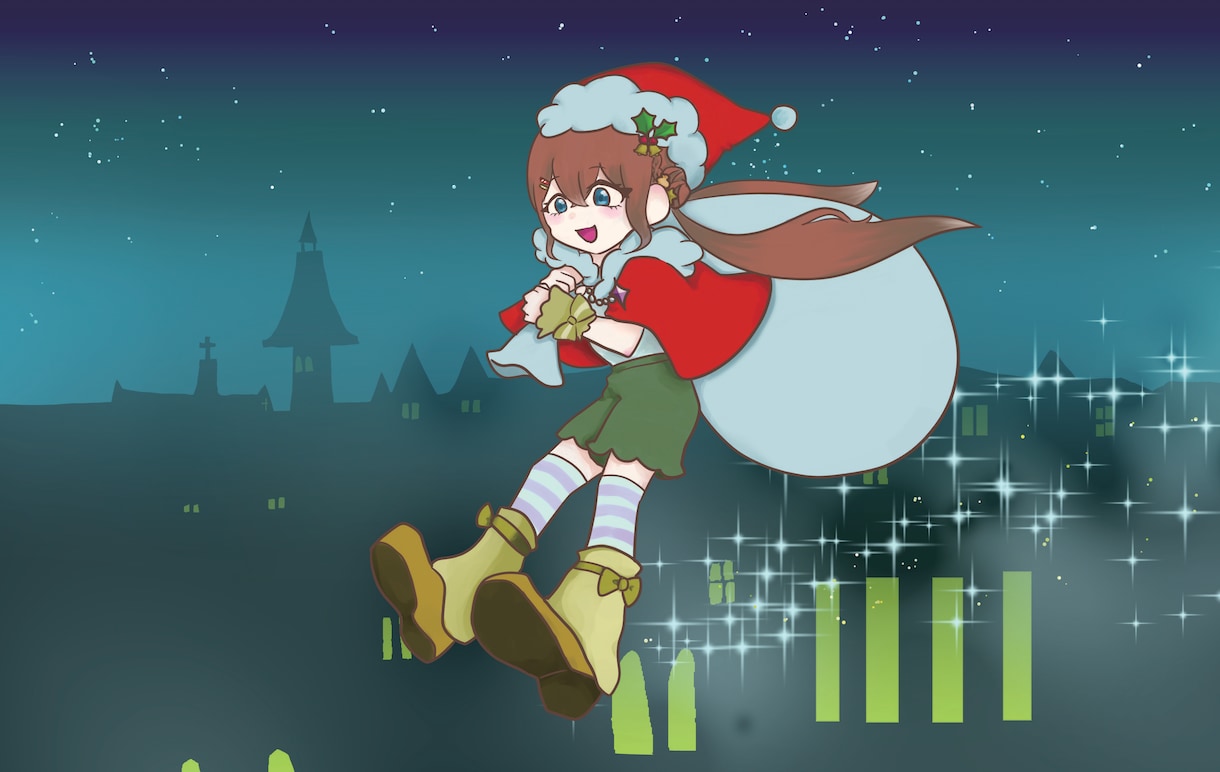 ミニキャラ立ち絵描きます 最短納品7日￤希望の等身に合わせて立ち絵を作成します イメージ4