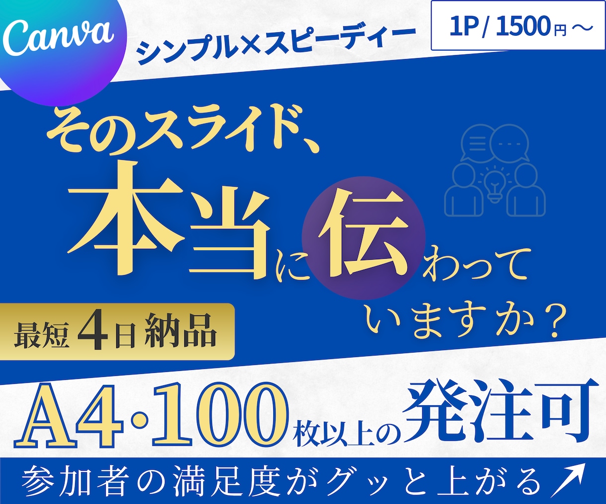 100枚以上OK！プレゼン・営業スライド作成します Canva資料！プロのデザイン制作技術でスピード納品可能！ イメージ1