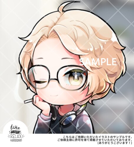 小さくて可愛い！ミニキャライラスト承ります 綺麗でポップなミニキャラお描きします！繊細な表現も得意です✨ イメージ4