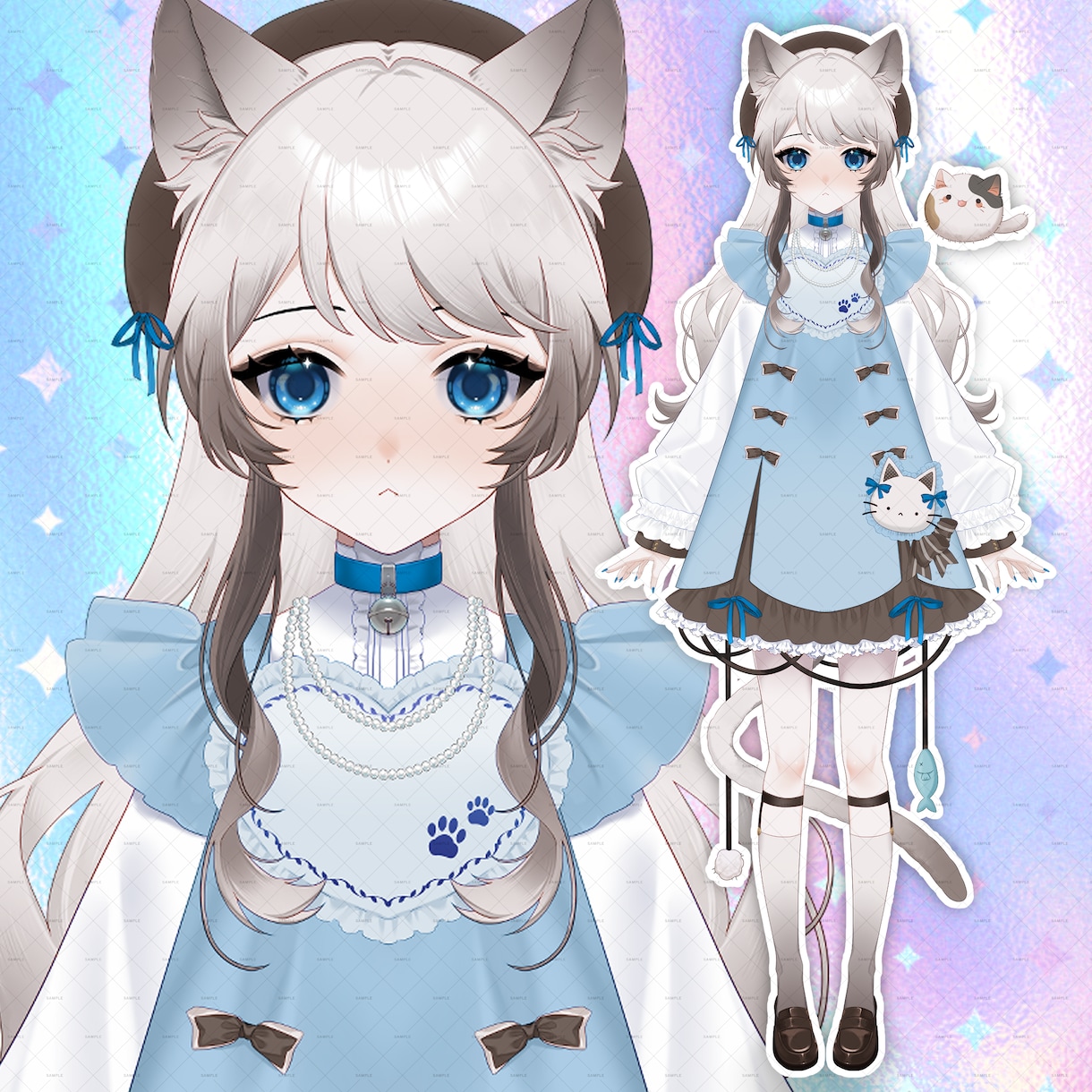 キャラクターデザイン・立ち絵制作致します 商用利用可！Vtuber立ち絵・IRIAM・TRPGなど イメージ3
