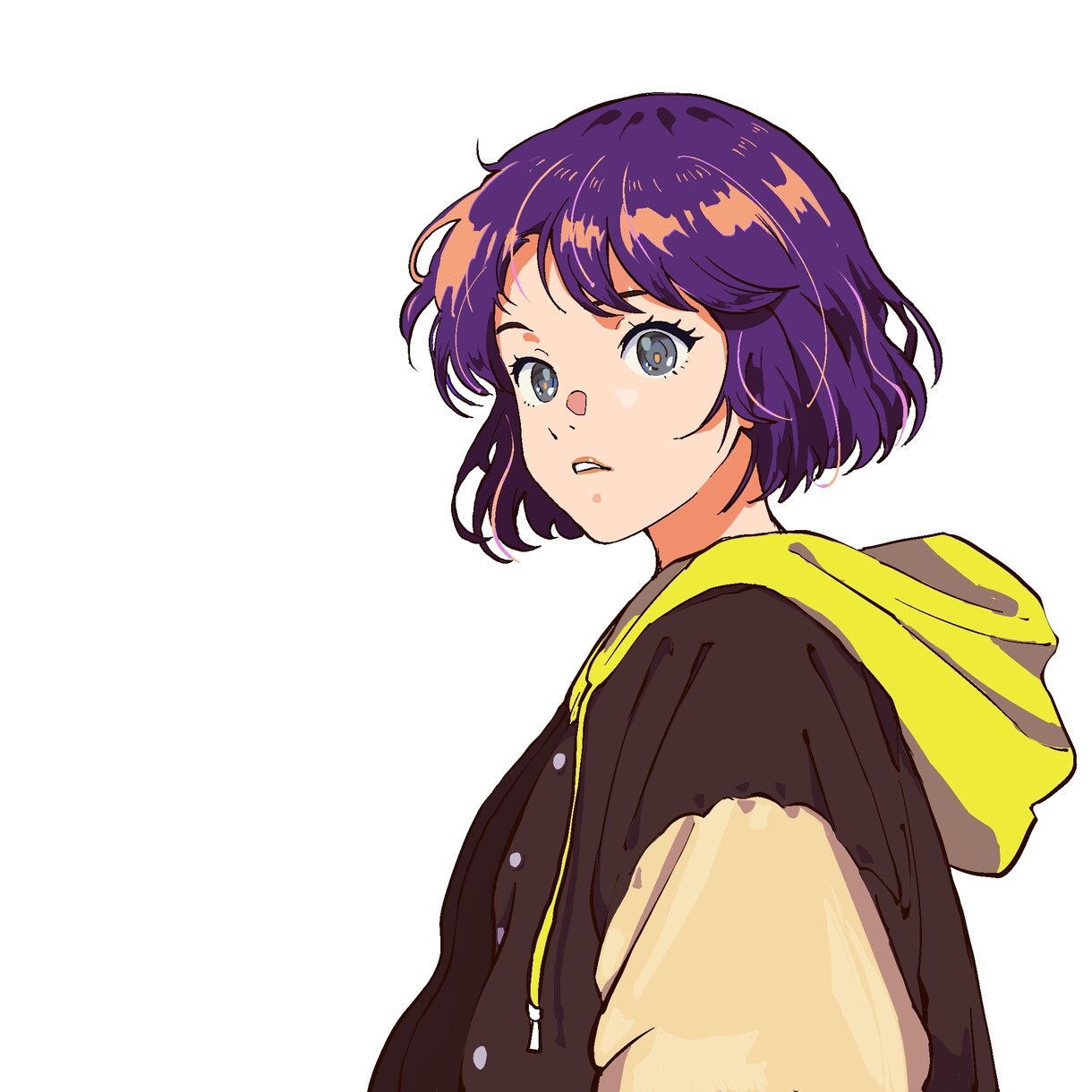 お手頃の値段でsnsアイコンイラスト描きます イラストレーターとして活動しています。レトロな感じにできます イメージ4