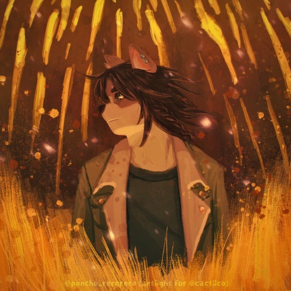 背景付きイラストでキャラをドラマチックに演出します 背景付きのアニメのワンシーンのような絵を描きます イメージ4