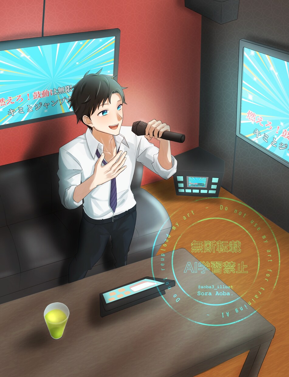 Vtuber・Vライバー向け★一枚絵を描きます 親しみやすい絵柄＊配信活動やオリジナルイラストにおすすめ♪ イメージ8