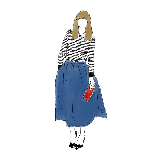 シンプルでオシャレなファッション似顔絵描きます 人物写真をシンプルでオシャレなイラストにしませんか？ イメージ2
