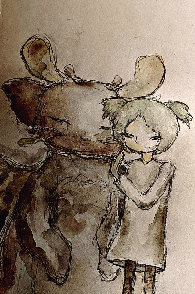 完全オーダー製のイラスト絵画をお届けします ♪絵本風の柔らかい絵やダークな雰囲気まで何でも描き上げます♪ イメージ9