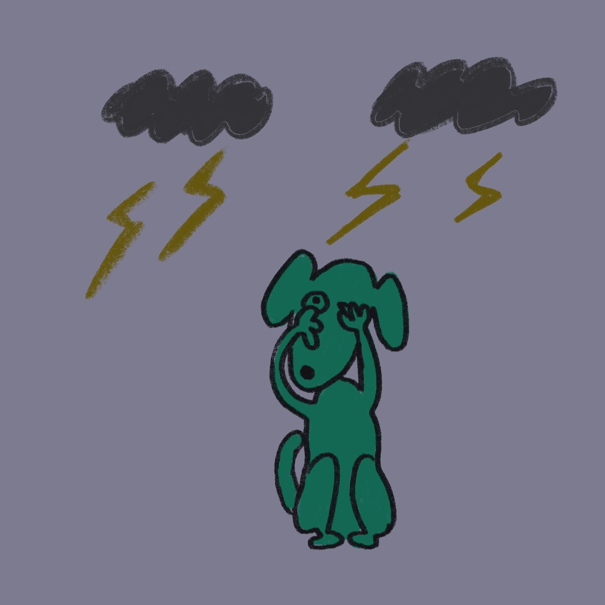 気になる...独特な味のあるイラスト描きます どこか哀愁漂う、なんだか愛着が湧く、そんな絵をお届けします イメージ7