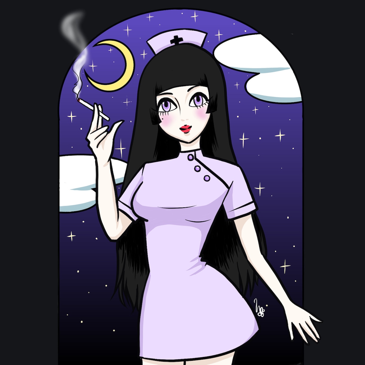 セクシーな女の子のイラスト描きます お店の看板や名刺、チラシやキャラクターに使用出来ますよ！ イメージ6