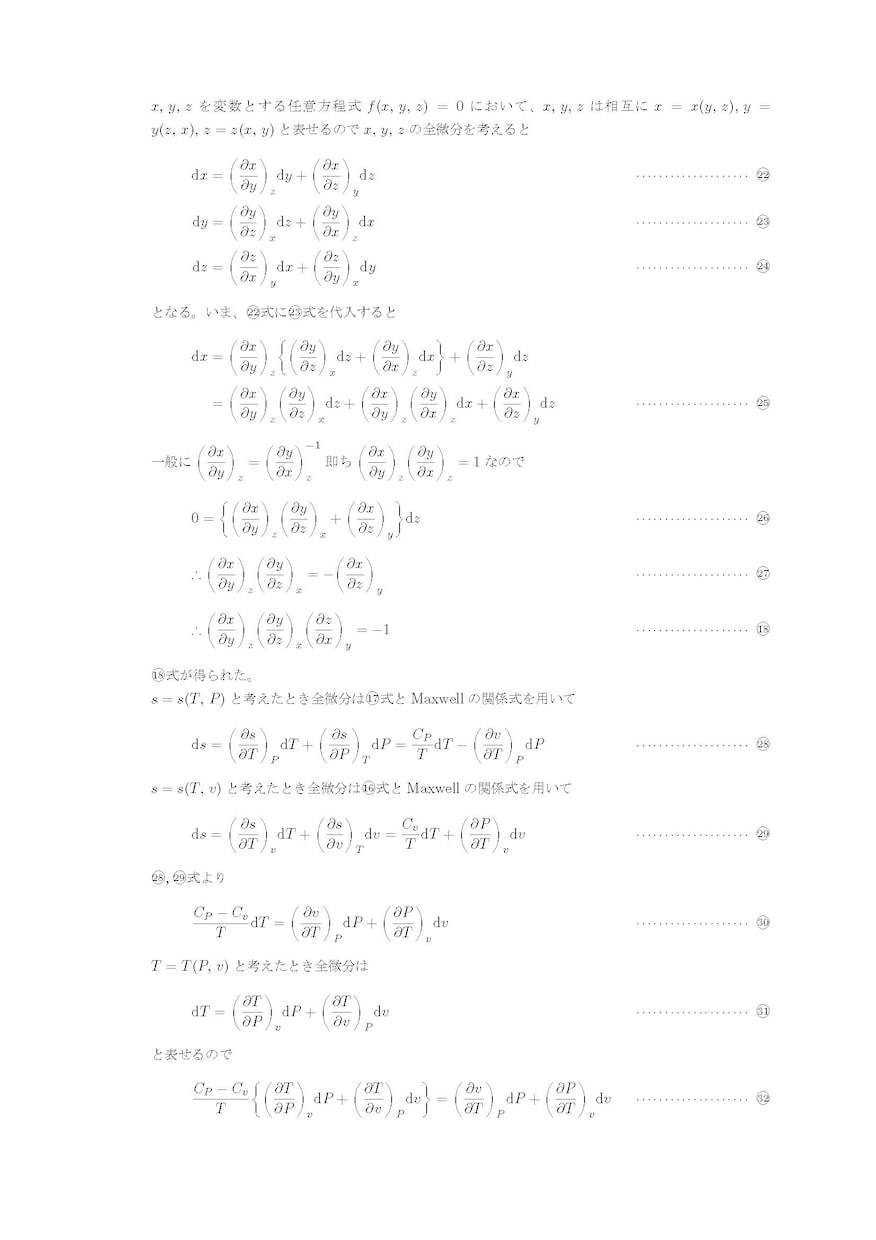 数式や図表を含む物理・工学・数学等の文書作成します LaTeXによるきれいな数式を含む教材・技術資料などの組版 イメージ6