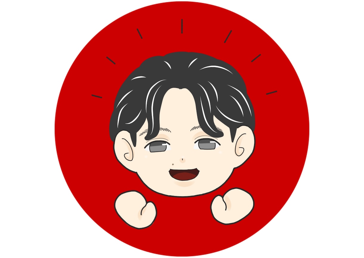 男性特化！大人男子の似顔絵アイコン描きます 可愛くて親しみやすい【大人の男】をお探しの方へ。 イメージ10