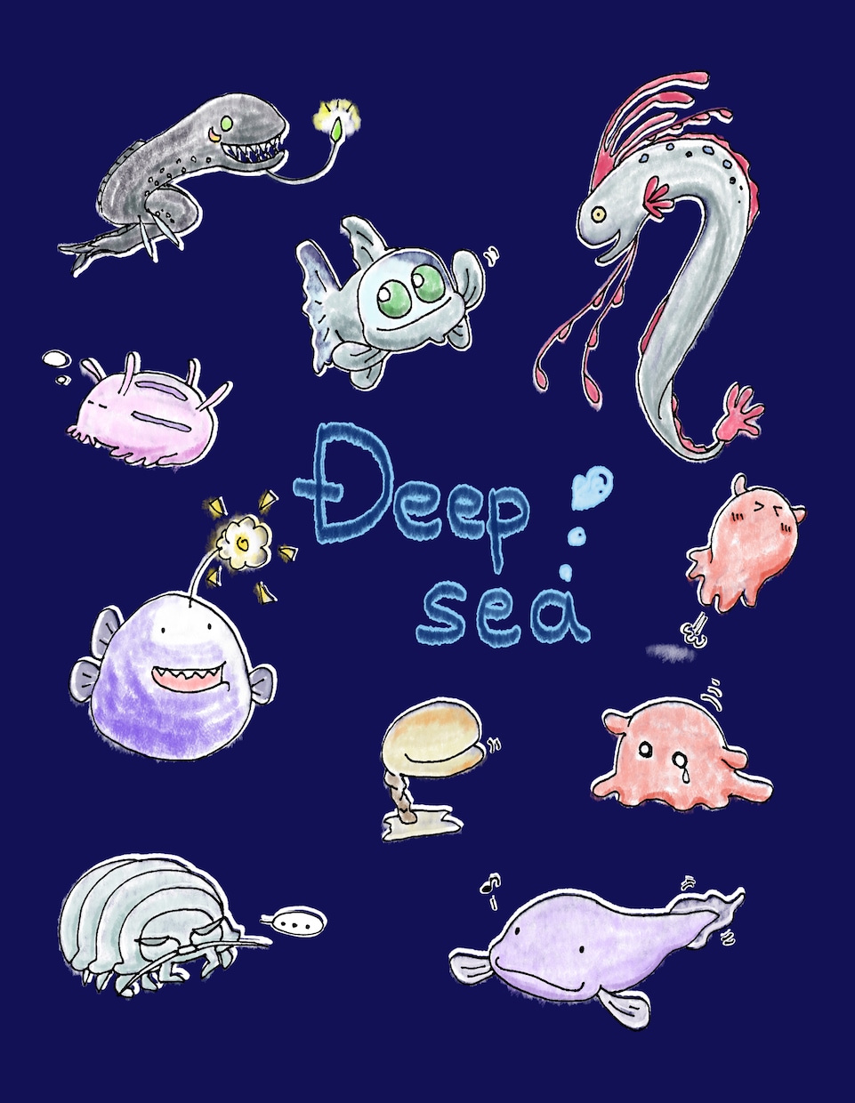 ほんわかテイストの動物・人物その他イラスト描きます パッと見で伝わるシンプルさと可愛さはいかがですか？ イメージ4