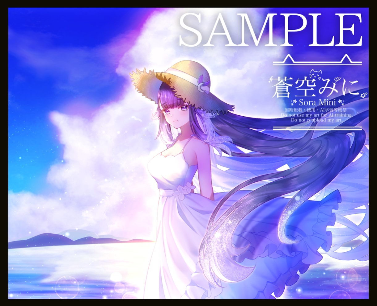 一枚絵・MV用・配信用イラストなどを制作します 幻想的な世界観と鮮やかな色彩で、理想の1枚をお届けします。 イメージ5
