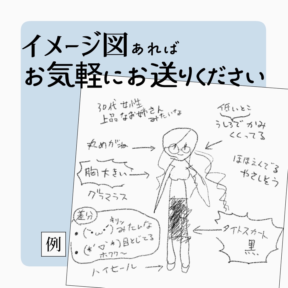 説得力のある映え立ち絵描きます 表情差分付き！オリジムリも承ります！手を描くの大好き！ イメージ8