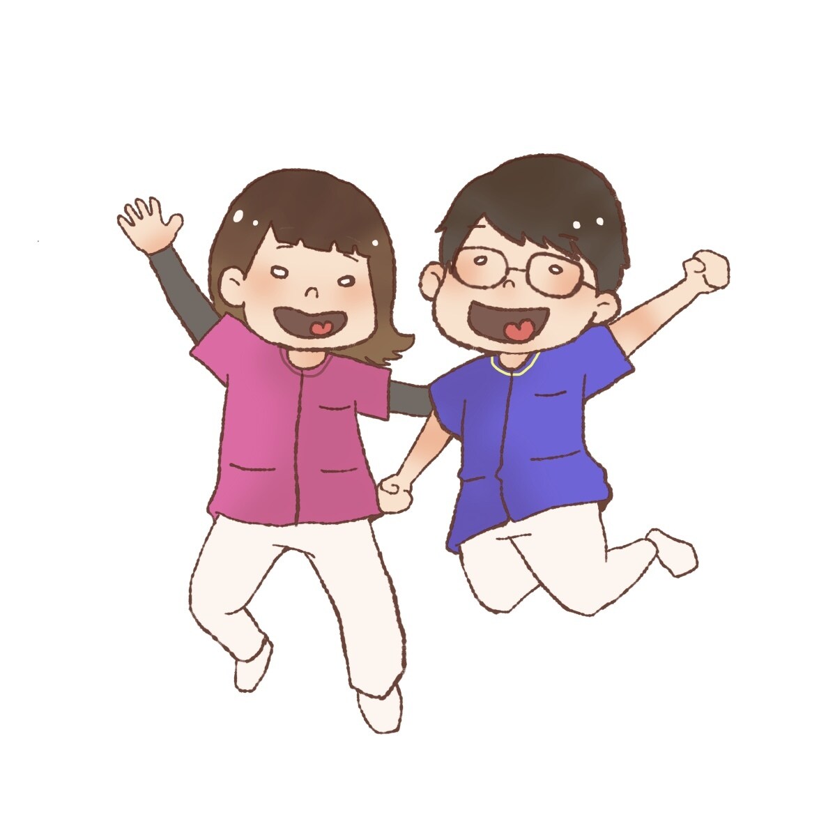 暖かい印象のゆるい絵を描きます 特徴を掴んだ似顔絵や医療系のイラストが得意です★✩.*˚ イメージ5