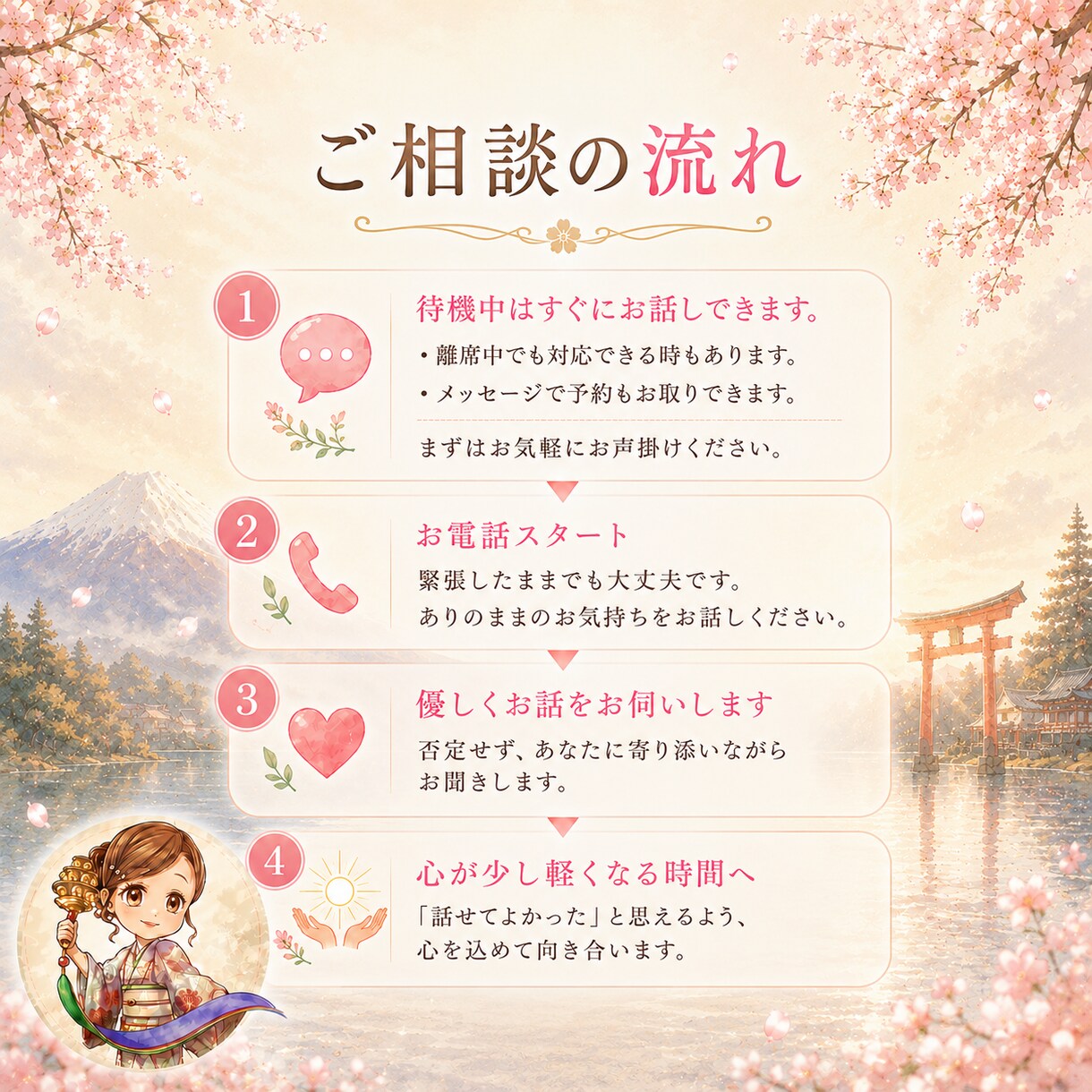 人目が気になりすぎて怖い…そのつらさを紐解きます 霊感オラクル×心理サポート｜外出するのが苦にならないあなたへ イメージ8